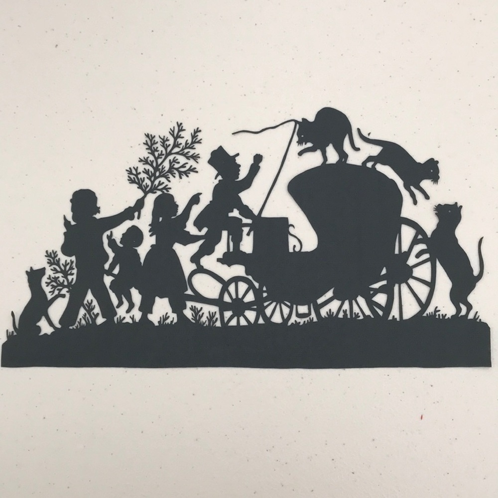 🔥ON SALE🔥Family Field Trip 💖 Handmade PaperCut Silhouette Scherenschn…